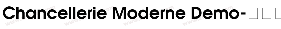 Chancellerie Moderne Demo字体转换